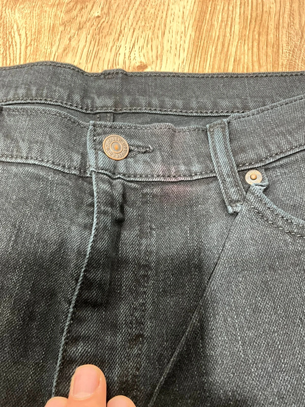 Jean Levi’s Homme 511 Slim W36 L29 Vintage 99% Coton Noir  Lvh 141 – photo 6